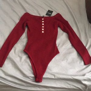 Red Bodysuit